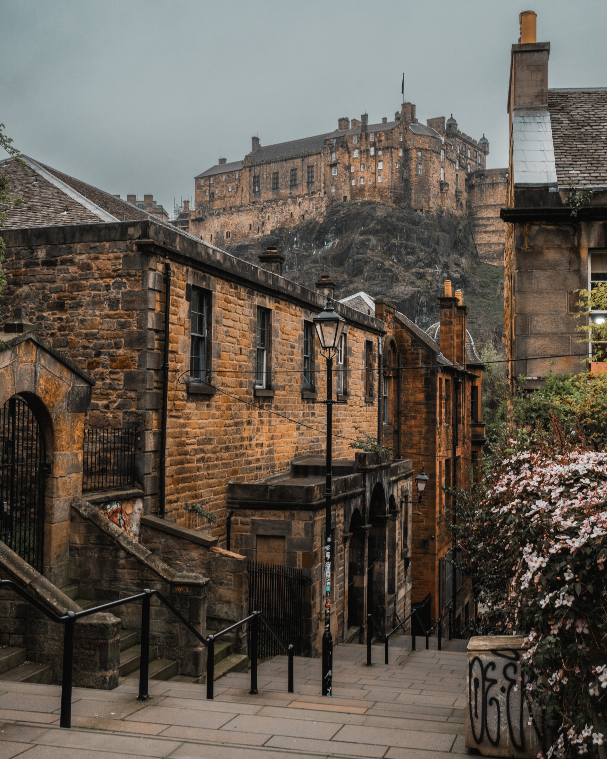 Alley in Edinburg