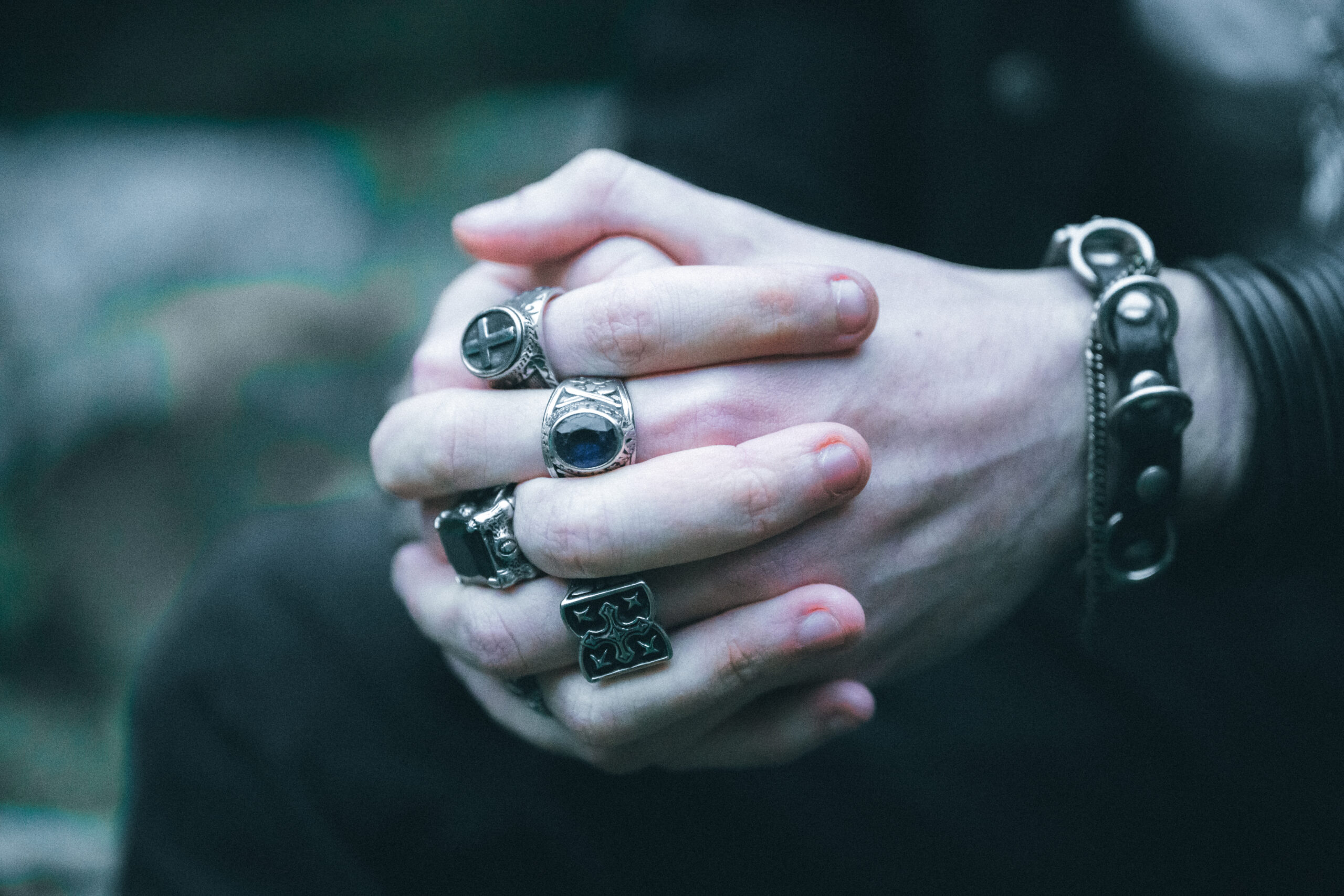 Ringed hand